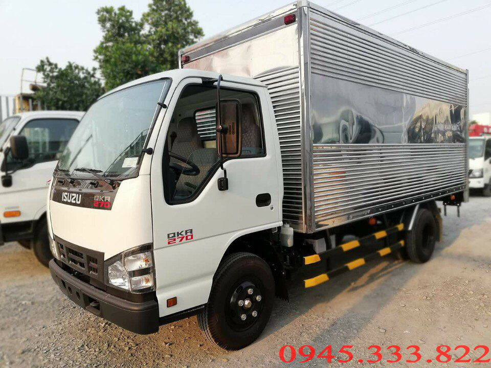 Xe tải isuzu 2.4 tấn QKR77H Euro 4 thùng kín - xe tải miền nam