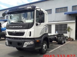 Xe tải Daewoo 15 tấn được đánh giá là dòng xe chất lượng.