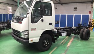 Xe tải isuzu 1.9 tấn euro 4 QKR77H, Cabin - chassi xe