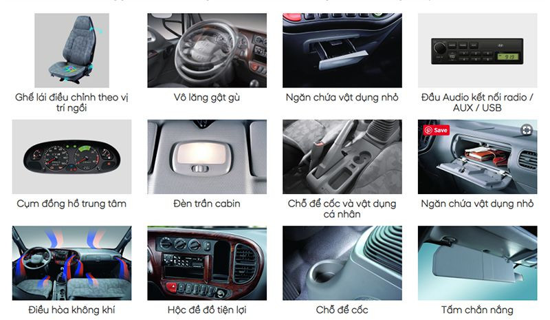 Hyundai New Mighty 75s có nội thất rộng rãi, thoải mái. Ghế lái điều chỉnh theo vị trí ngồi, vô lăng gật gù. Nhiều ngăn chứa đồ tiện lợi, máy lạnh 2 chiều. 